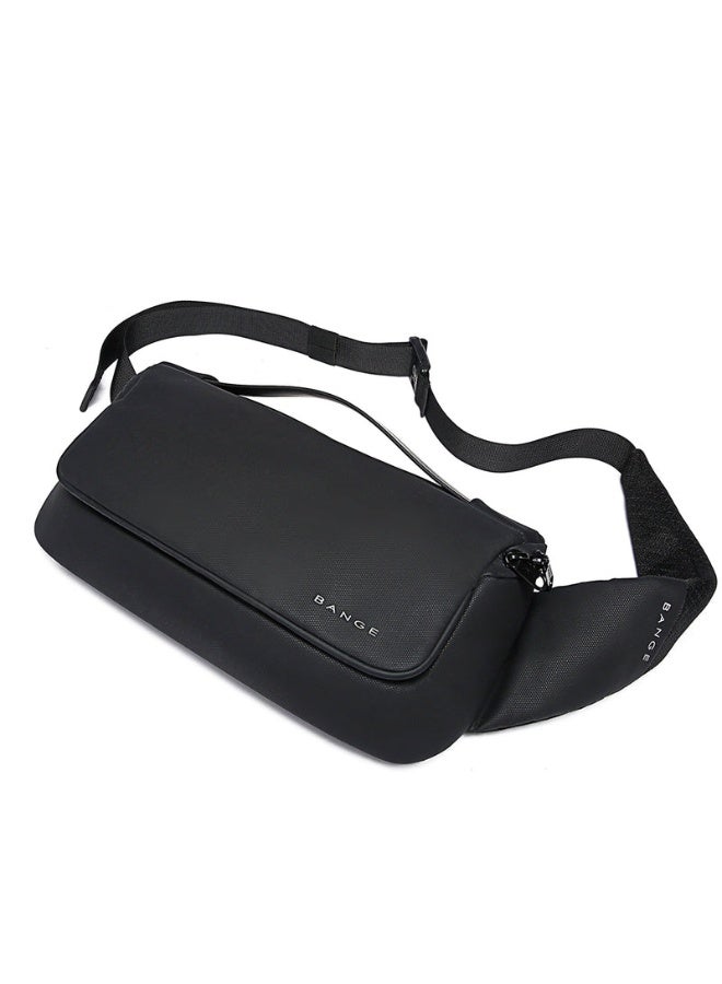 Bange 77202 Black Waterproof Anti Theft Shoulder Crossbody Sling Bag - Image 4